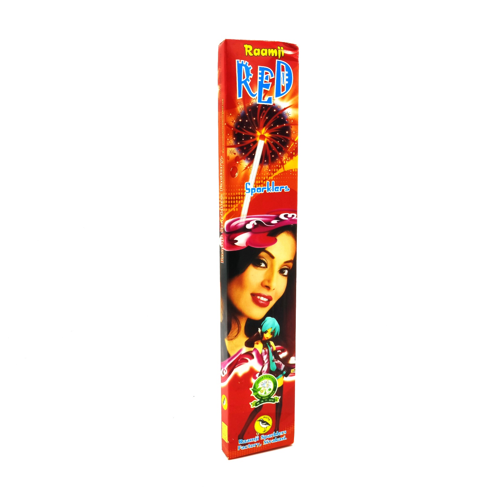 15 cm Red Sparklers
